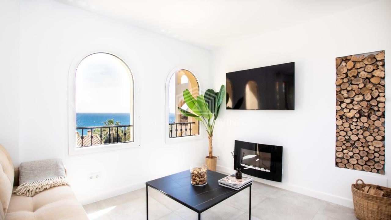 Panoramic Sea Views And Direct Access To The Beach From The Community In Torrenueva Διαμέρισμα Μάλαγα Εξωτερικό φωτογραφία